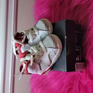 Jordan 6 Retro BT White/Red/Gray